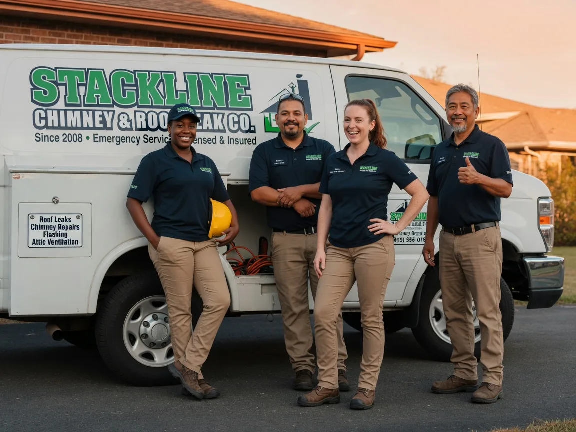 Chimney flashing repair company in Roxobel, NC